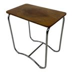 Vintage Art Deco / Bauhaus Stijl Bijzettafel Sidetable 60's thumbnail 4