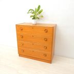 Retro Vintage Ladekast Kast Dressoir Tvmeubel Jaren 60 70 thumbnail 2