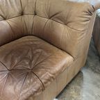 Leren Bankstel Met Fauteuils thumbnail 2