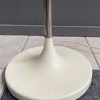 Orange Flowerprint Shade Floor Lamp 1960S thumbnail 9
