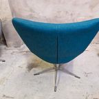 Hjord Knudsen Vintage Fauteuil Draaifauteuil Draaistoel thumbnail 5