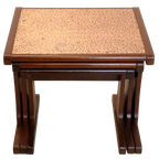 Vintage Set Nesting Tables Mimiset Tafeltjes 'birstall' thumbnail 2