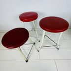 Brabantia Krukjes. Rood Wit. Vintage Krukjes Brabantia thumbnail 5