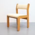 Set Van 4 Vintage Deense Stoelen Eiken thumbnail 9