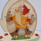 50's Vintage Wandlampje Kabouter Lamp Fifties Kinder Kamer thumbnail 2