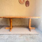 Rainer Daumiller Grenen Vintage Verlengbare Eettafel thumbnail 2