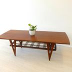 Webe Louis Van Teeffelen Salontafel Teakhout Jaren 60 Tafel thumbnail 6
