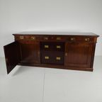 Engelse Mahoniehouten Dressoir / Dressoir Uit Het Begin Van De 20E Eeuw - Camp Van Messing thumbnail 22