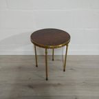 Vintage Bijzettafeltje Sidetable Krukje Hollywood Regency thumbnail 2