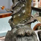 Paar Art Nouveau Vazen. thumbnail 6