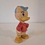 Antieke Rubberen Kwik Kwek Of Kwak Disney Vintage thumbnail 3