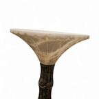Pegasan Alabaster Table Lamp / Chalice Lamp / Spain - 70's thumbnail 5