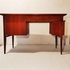 Mid Century Danish Modern Teak Desk, 1960. thumbnail 7