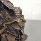 Bronzen Beeld D. Marie - Jezus Met Kinderen thumbnail 5