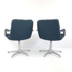 2 Vintage Artifort Geoffrey Harcourt Bureau Stoelen De Ploeg thumbnail 5