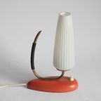 Ceramic And Brass Table Lamp, 1950S thumbnail 5