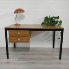 Vintage Metalen Bureau Houtlook thumbnail 10