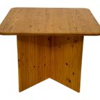 Vintage Grenen Salontafel / Bijzettafel Minimalist Design thumbnail 8