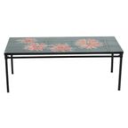 Grote Keramische Tegeltafel Adri Design Oranje Abstract Bloem 109Cm thumbnail 8