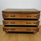 Vintage, Queen Ann Ladekast, Commode Dressoir Ladekastje Badkamermeubel thumbnail 6