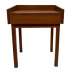 Vintage Teakhouten Bijzettafel Nachtkastje 60's Teak thumbnail 17