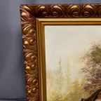 Groot Schilderij In Een Prachtige Lijst “Compound”. thumbnail 3