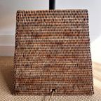 Xxl Rotan Rieten Lamp Birma Vintage thumbnail 11