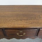 Klassieke En Charmante Antieke Engelse Eikenhouten Side Table/ Gangmeubel Uit 19e Eeuw thumbnail 4