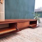 Mid Century Design Lowboard Tv-Meubel Palissander Dressoir thumbnail 6