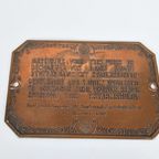 Great Exhibition 1851 Taxidermy Exhibit Plaque - Mme Yvette Coquelot" Uit 1869 - Plaquettes (2) - thumbnail 4