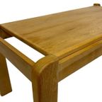 Vintage Minimalistische Eikenhouten Salontafel 80's Design thumbnail 14