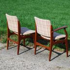 Vintage Teakhouten Stoelen (2) thumbnail 3