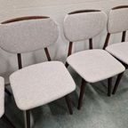4 Vintage Eetkamerstoelen 4 Vintage Stoelen Bekleed thumbnail 5
