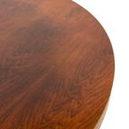 Vintage Houten Ronde Salontafel Jaren 60 Design thumbnail 9