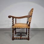 Matching Set / Castle Chairs / Neo Barok / Sheep Leather / 1900S thumbnail 21