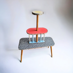 Unieke Vintage Planten Etagere Met Boekenrek thumbnail 2