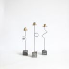 Postmodern Candle Sticks By Ehlen Johansson For Ikea, 1987 thumbnail 3