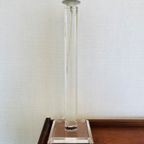 Lucite Vintage Transparante Plexiglas Lamp thumbnail 4