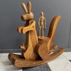 Wood Kangaroo (Rocking Horse) thumbnail 3