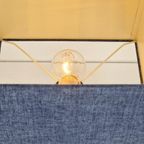 Vintage Kubistisch Carrara Marmer Tafellamp Regency Lamp ’60 thumbnail 4