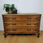 Vintage, Queen Ann Ladekast, Commode Dressoir Ladekastje Badkamermeubel thumbnail 2