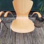 6X Bingo Eetkamerstoel Vlinderstoel Retro Design Stoelen thumbnail 14
