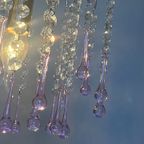 3 Beschikbaar! Vintage Murano Teardrop Kroonluchters Hanglampen thumbnail 3