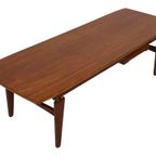Vintage Salontafel Teak Fineer Jaren 60 Design thumbnail 8