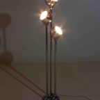 Mid-Century Modernistische Stalamp Met Magnetische Bal Lampen, Italië 1970S thumbnail 8