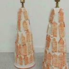 2 Grote Keramische Tafellampen, "Dutchie" Door Lamp Atelier thumbnail 2