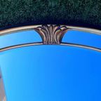 Grote Vintage Goud Vergulde Boogspiegel Deknudt thumbnail 5