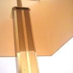 Column Lamp Made Of Brass, In Style Of Springer, Kovacs, Rizzo thumbnail 8