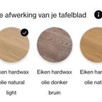 Studio Henk Eettafel Rond 150 Eiken Butterfly | Van €2819 Nu thumbnail 4