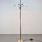 Vintage Valenti Milano Vloerlamp Design ‘70 Italië Wit Lamp thumbnail 8